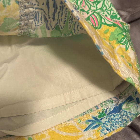 Lilly Pulitzer stretch cotton skirt 12 - Picture 4 of 4